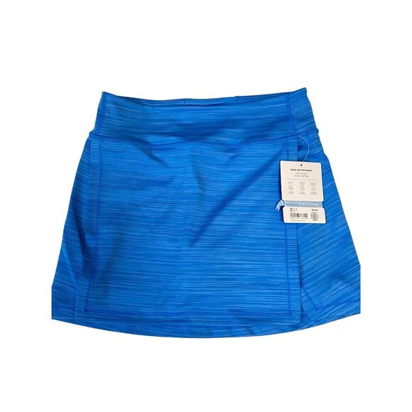 Athleta Girl Goal Getter Skort Blue XL Size 14 NWT - Picture 2 of 5